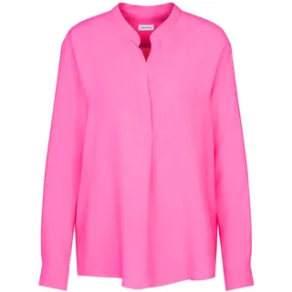 Seidensticker Damen Bluse - Fashion Bluse - Regular Fit - Stehkragen - Langarm - 100% Viskose