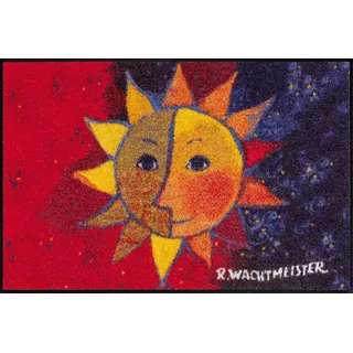 Salonloewe Rosina Wachtmeister Fußmatte Sole 50x75 cm Katzen bunt witzig Eingangs-Matte Fußabtreter waschbar