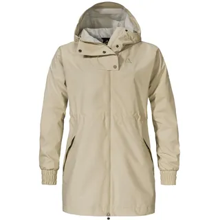 Schöffel Parka Style Bohorok WMS, wasserdichter Regenparka aus recyceltem Material, atmungsaktive Allwetterjacke mit Oversize-Passform