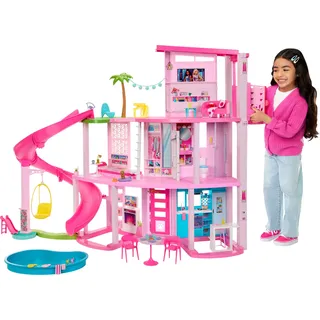 Barbie Puppenhaus Traumvilla rosa HMX10