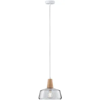 Paulmann Yva 1-flg. 24 cm rund braun transparent