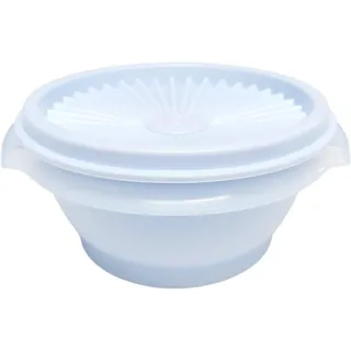 Tupperware Wonderlier Sonnenschüssel 350 ml mit Deckel – Frischhalteschüssel Snackschüssel Vorratsdose luftdicht – Hellblau 350ml