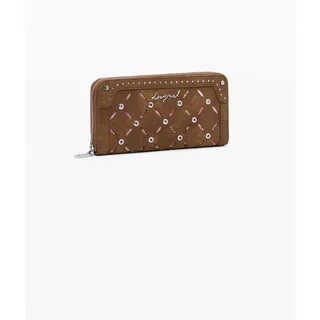 DESIGUAL Yankee Fiona Geldbörse Damen braun