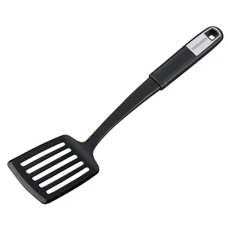 Fackelmann Schlitzwender 33 cm Kunststoff Silber/Schwarz