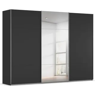 Rauch Schwebetürenschrank CONTIDO 301 x 223 x 68 cm Schwarz
