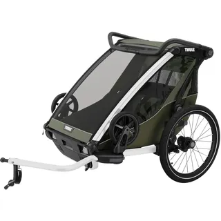 Thule Kinderanhänger grün
