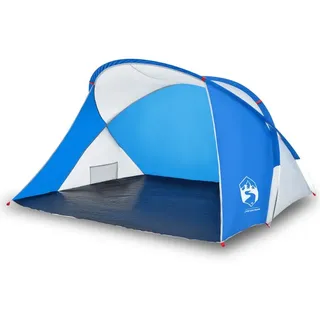 vidaXL Strandzelt Azurblau Pop-Up Wasserdicht - Blau