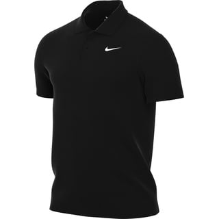 Nike Court Dri-FIT Tennis-Poloshirt Herren Black/White L