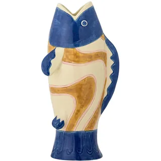 Bloomingville - Irving Vase - Blue - Stoneware
