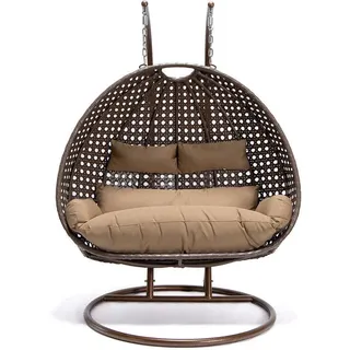 Home Deluxe Hängesessel Twin Braun