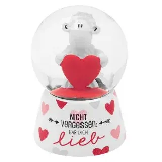 SHEEPWORLD 48522 Schneekugel, Weihnachten