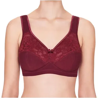 SUSA Bügelloser BH 2er Pack - Basic 27931 - Größe B-E - BH mit Unterbrustband - 3-Geteilte Cups & verstellbare, gepolsterte Träger - Bequemer BH ohne Bügel mit Stützfunktion - 95B