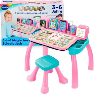 Vtech® Spieltisch »6-in-1 Magischer Schreibtisch« mit Licht und Sound, rosa