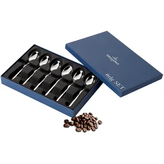 Villeroy & Boch NewWave Espressolöffel-Set, 6-teilig, Edelstahl