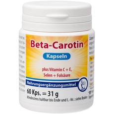 Pharma-Peter BETA CAROTIN + Vitamin C + E, 60 Kapseln