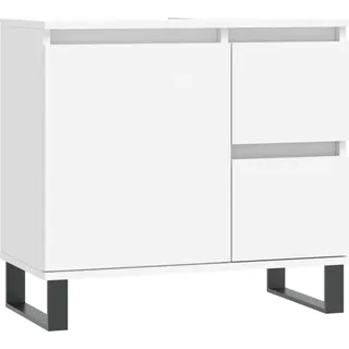 VidaXL 831612, Weiß, Holz, 650 mm, 330 mm, 600 mm, 10 cm - Weiß