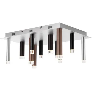 Brilliant Cembalo 12flg eckig braun