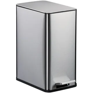 Relaxdays Kosmetikeimer 10 l Silber