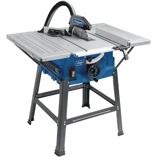 SCHEPPACH HS100S 2000 W 230 V inkl. Sägeblatt, Parallelanschlag, Tischverbreiterung, Winkelanschlag