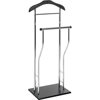 Haku-Möbel Herrendiener 38549 Schwarz Metall