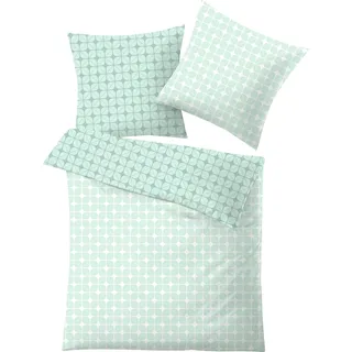 KLEINE WOLKE Bettwäsche »Sina« 2 Stk., tlg. mit modernem Blattmuster, grün