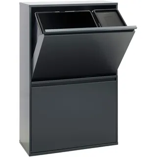 ARREGUI Mülltrennsystem 68 l Anthrazit