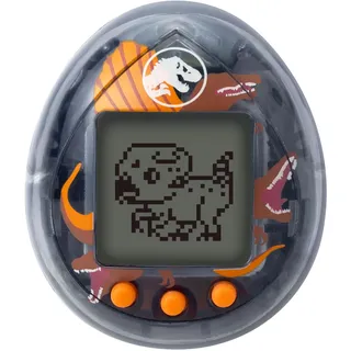 Bandai Namco Entertainment Bandai Nano Jurassic Brown - Braune Version Dino Spinosaurus - Interaktives Tamagotchi-Tier - Kleines Format - Virtuelles Haustier zum Aufziehen - Spielzeug Kinder ab 8 Jahren - NT90997