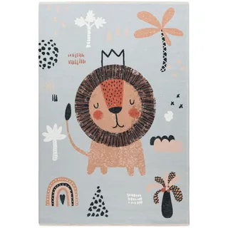 Obsession Kinderteppich , Multicolor , Textil , Tier , rechteckig , 115x170 cm , Oeko-Tex® Standard 100 , waschbar, rutschfeste Unterfläche , Teppiche und Böden, Teppiche, Waschbare Teppiche