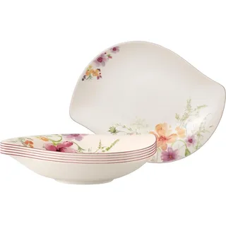 Villeroy & Boch »Schalen Mariefleur Serve & Salad 600 ml 6er Set bunt« bunt,