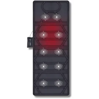 Matratze Massierend Mit Wärme Matte Elektrischer Mit 4 Bereiche Klappbar