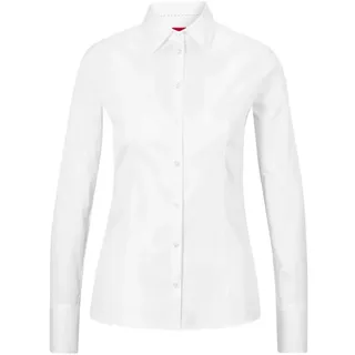 Hugo für Damen. 50416895 Tailliertes Hemd weiß 34