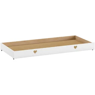 Vipack Bettschubkasten "Amori", Made in Europe, Bettschublade auf Rollen für das Hausbett Amori, Innenmaß 90 x 190 cm