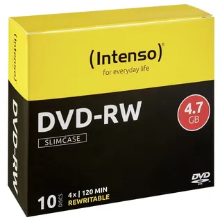 Intenso DVD-RW 4.7 GB 4x 10er