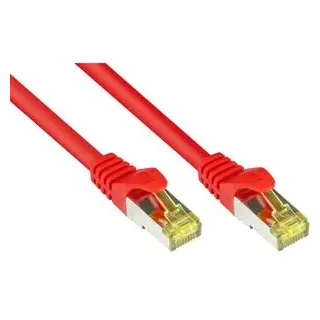Good Connections Patchkabel m. Cat.7 Rohkabel rot 0,25m
