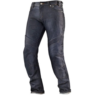 SHIMA GRAVITY Motorrad Jeans Herren mit Protektoren Knieprotektoren Motorradhose Kurzgrößen Hosen Herrenjeans Protektorenhose Textilhose Jeanshose Lang (Männer, Blau, 36/32)