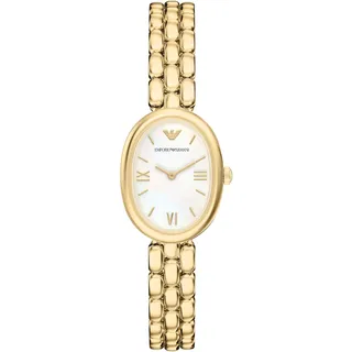 Emporio Armani Damen 28MM Goldfarbene Edelstahl Uhr, AR11777