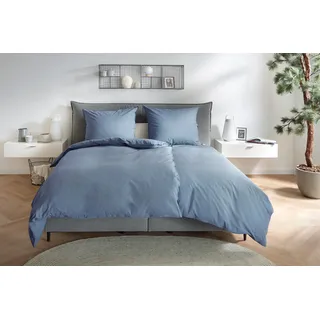 Primera Stone-Washed Blau 155 x 220 cm + 80 x 80 cm