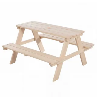 Roba Kinderspieltisch , Naturfarben , Holz , massiv , 89x50x84.5 cm , Babymöbel & Kindermöbel, Babyzimmer, Kindersessel & Kindertische