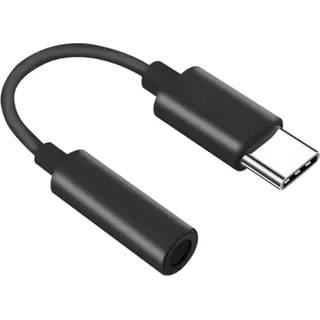 Jumada's - USB-C - 3,5-mm-AUX-Audio-Adapter - Schwarz