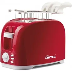 Girmi Toaster TP1102, Toaster, Rot, Weiss