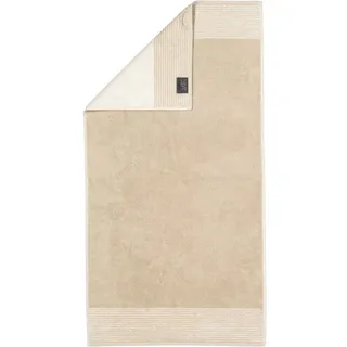 Luxury Home Two-Tone 590 Handtuch 50 x 100 cm sand