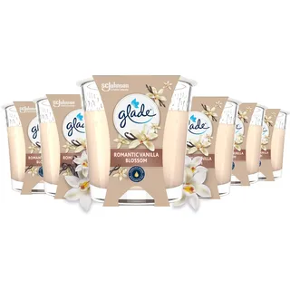 Glade Romantic Vanilla Blossom Duftkerze 112 g beige