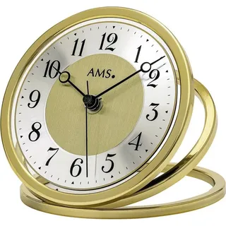 AMS - F5179 - Horloge de table - Gold, Silber