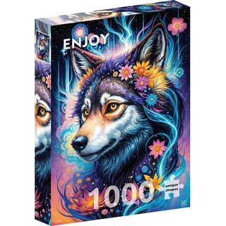 ENJOY Puzzle Magic Wolf Portrait 1000 Teile