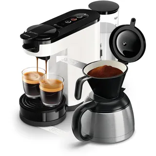 Senseo Switch HD6592/04 star white inkl. Kaffeepaddose