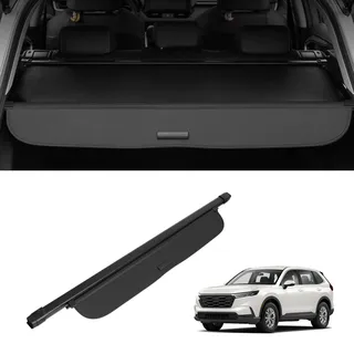 Vevor Einziehbare Laderaumabdeckung, wasserfeste Kofferraumabdeckung, Sicherheitsschutz für Honda CRV 2023-2025 5-Seater, UV-beständige Kofferraumabdeckung aus Aluminiumlegierung & PVC-Lederstruktur