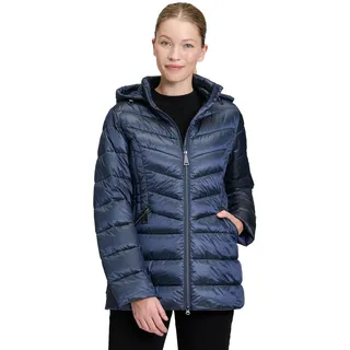 Betty Barclay Damen Outdoorjacke mit Abnehmbarer Kapuze 44, Dress Blues