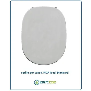 Toilettensitz Ideal Standard Linda Weiß I.S.Reißverschluss Verlangsamte Soft