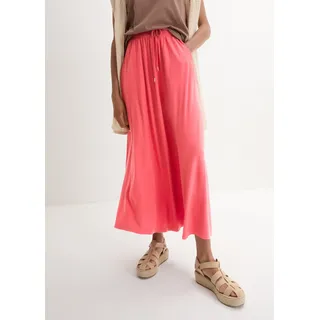 bonprix Jerseyrock »Jersey Rock aus Viskose-Mix« Jersey Rock aus Viskose-Mix, rot