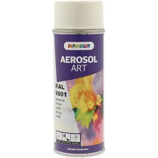 Dupli Color Aerosol-Art RAL 9001 Cremeweiß glänzend 0,4 l